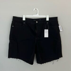 Old Navy High-Rise O.G. Straight secret smooth pockets Jean shorts 20